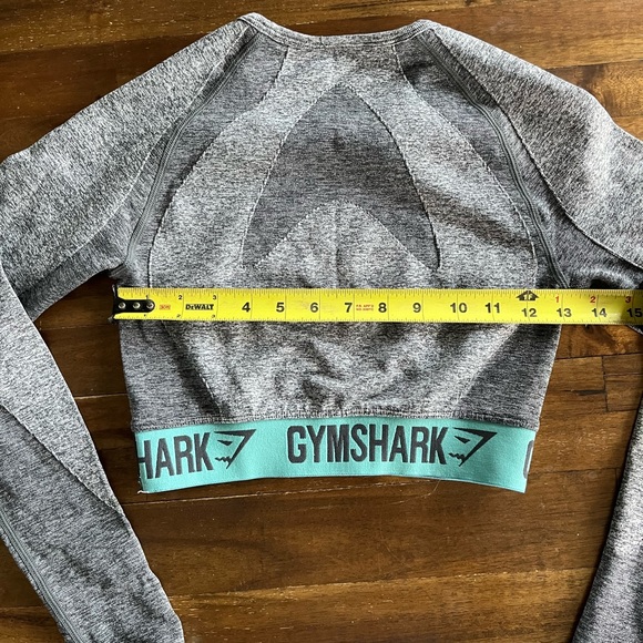 Gymshark S Women’s Workout Long Sleeve Shirt Weight Lifting Gym - Picture 5 of 5